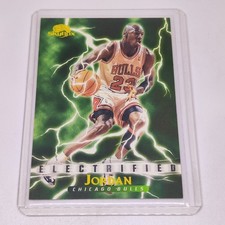 1995-96 Skybox Premium Electrified #278 MICHAEL JORDAN!!