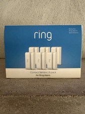  NEW SEALED  Ring Contact Sensor 6 Pack - 1st Gen for Ring Alarm - White