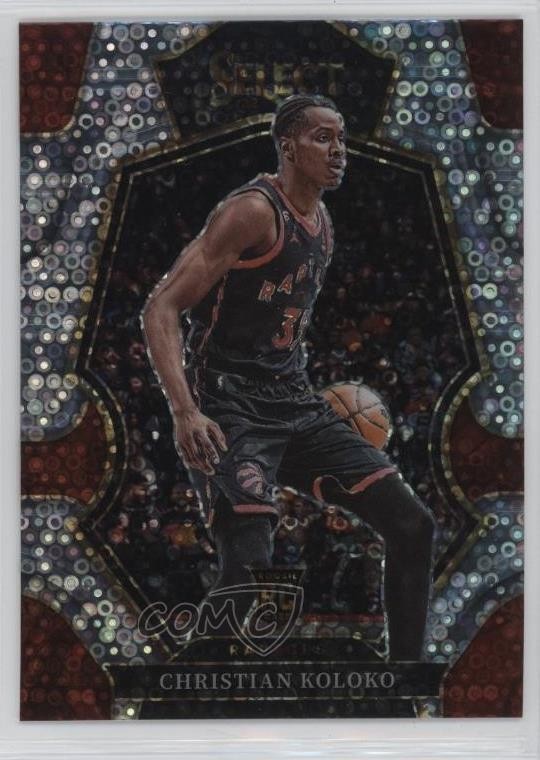 2022-23 Panini Select Premier Level Disco Prizm Christian Koloko Rookie RC 1jk7