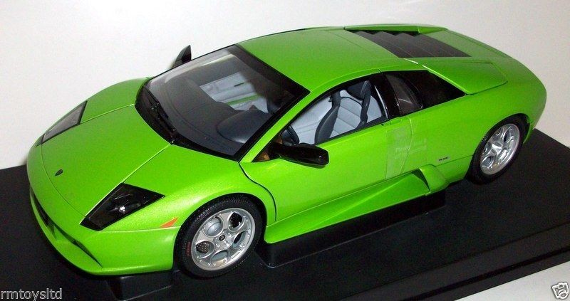 ランボルギーニ　ムルシエラゴ　オートアート　メタリックグリーン　1/43 Amazon | AUTOart 1/43 Murcielago Metallic Green オートアート