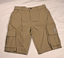 Carhartt CH8251-CT06 Boy's Shorts Regular Fit tan rip stop cotton Youth 7