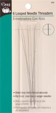 Dritz 252 Looped Needle Threaders-6/Pkg (3Pk)