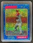 2023 Topps Heritage Shohei Ohtani Chrome Blue Sparkle Refractor #20 Angels