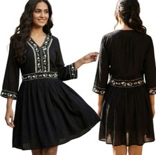 Maxi Vestido Bordado World Market Para Mu…