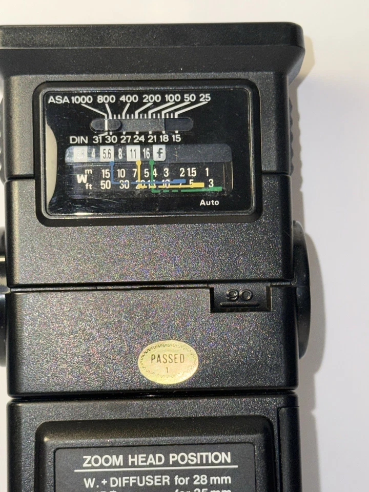 QUANTARAY QTB-7500A CAMERA FLASH SWIVEL - Works - Image 4 of 4