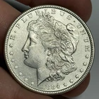 Mint State 1884-P Morgan Silver Dollar (original surfaces) U.S. $1 Coin Low MS