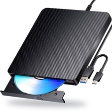 External Blu ray Drives Player Read/Write Compatible Bluray Burner USB 3.0 / ...