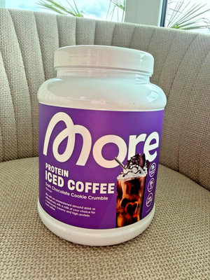 More Nutrition Protein Iced Coffee Dark Chocolate Cookie Crumble