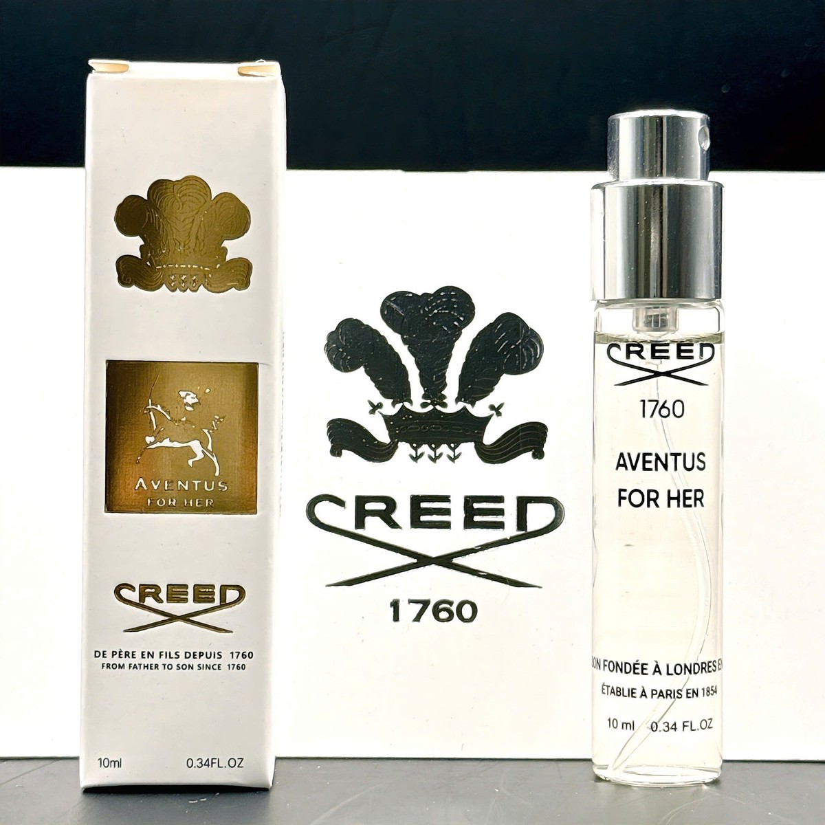 Creed Aventus For Her Eau de Parfum Sample Spray 10ml/0.34oz👸 | eBay