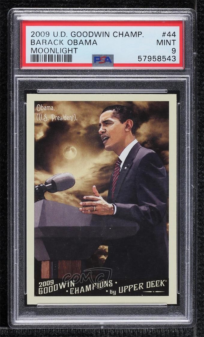 2009 GOODWIN CHAMPIONS NIGHT #44 Barack Obama front