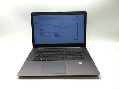 HP ZBook Studio G4 15.6'' Xeon E3-1505M V6 3.0GHz 32GB RAM 512GB SSD M1200