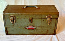 Vintage Metal 1950s Craftsman 6500 Toolbox Wtray 18 Long 9 High 8 Wide Usa Vintage Metal 1950s Craftsman 6500 Toolbox Wtray 18 Long 9 High 8 Wide Usa
