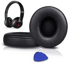 Earpads Cushions Replacement for Beats Solo 2  Solo 3 Wireless On-Ear Black