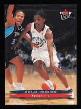 2003 Ultra WNBA #25 Sonja Henning  Basketball FEVER NM-MT
