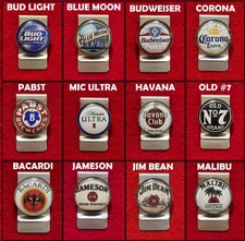 BEER Money Clip Men's Beer Money Clip Holds Tight Won't Lose Your Money Anymore