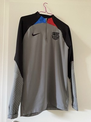 FC BARCELONA NIKE STRIKE DRI FIT FUSSBALL SOCCER LANGARM DN2812-003 GR. S HERREN