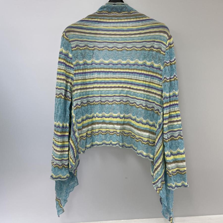 ISSEY MIYAKE - ◆◆ISSEY MIYAKE イッセイミヤケ カーディガン  HAAT HEART 2 HA01KJ377 スカイブルー Issey Miyake Cardigan Haat Heart 2 Ha01Kj377 Sky Blue
