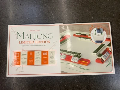 Maison Lude Limited Edition 160-Piece Mahjong Set with Wildlife Design. UNOPENED - Image 1 of 4