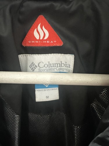 Columbia Women Morning Light II Insulated Omni Heat Jacket Coat Black Medium - Picture 2 of 5