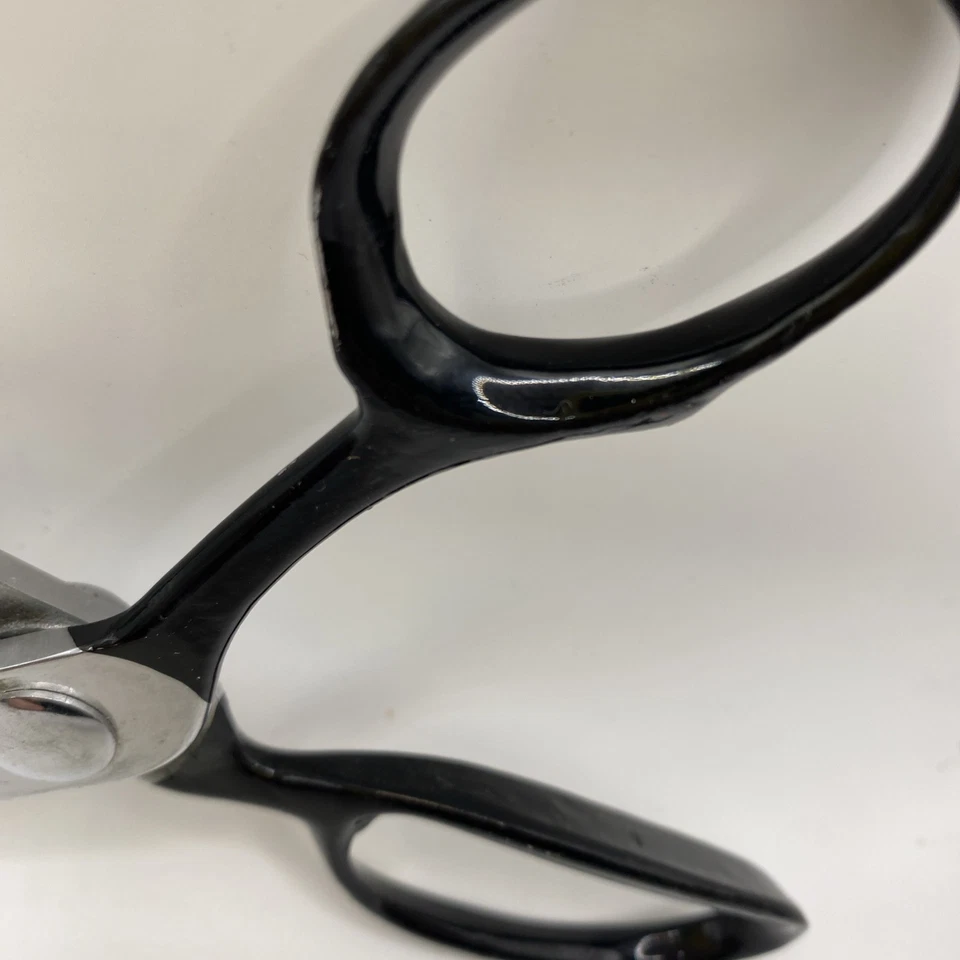 Vtg Rare Queen Cutlery Pinking Shears Almost 7” Sewing Pinkers Fabric Scissors - Image 4 of 4