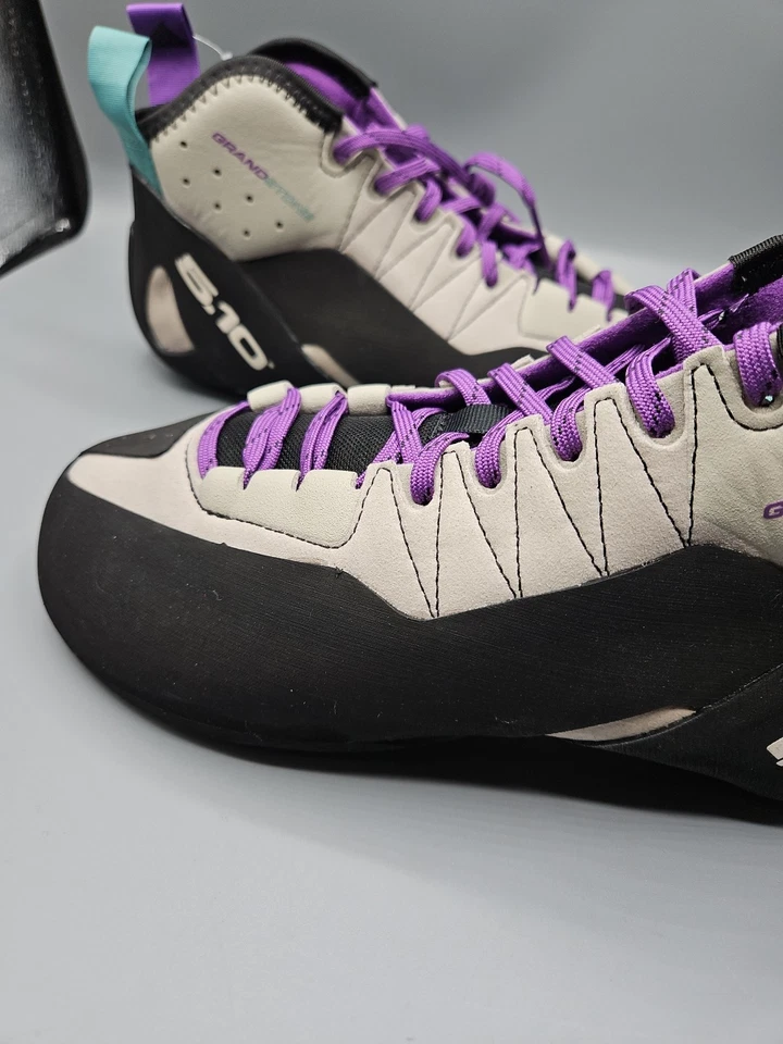 Sapato de Escalada Adidas Five Ten Grandstone Preto/Roxo Masculino Tamanho 11 - Imagem 3 de 4