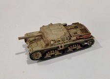 Hand Painted Resin Miniature 1/100 Scale Semovente 75/18