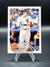 2023 Topps Complete Set #460 Anthony Volpe Rookie Image Variation (RC) Yankees