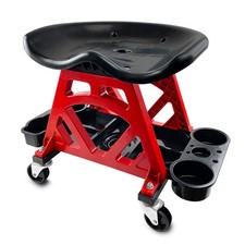 Roblock Durable Mechanic Stool Chair With Wheels Heavy Duty Garage Shop Roll Roblock Durable Mechanic Stool Chair With Wheels Heavy Duty Garage Shop Roll
