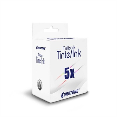 5x Eurotone ECO ink alternative for Epson Home XP-402 XP-325 XP-405-WH XP-302