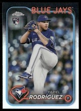 Yariel Rodriguez 2024 Topps Chrome Update Refractor Toronto Blue Jays #USC107