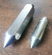 2 Vintage plumb line weights, no makers name. 