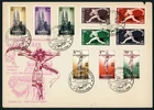 E497 SPAIN #1280/89. CIF´60. FIRST DAY COVER. CATALOG VALUE: 36 €.