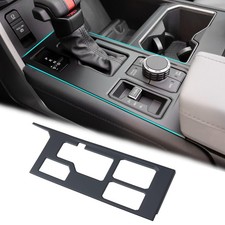 JDMCAR Gear Shift Panel Trim Cover Matte Black
