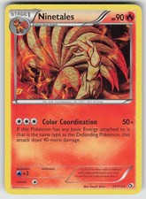 NINETALES - 21/113 - Moderately Played - Legendary Treasures - Rare - Pokemon on eBay