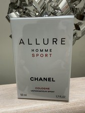 Image of CHANEL Allure Homme Sport Eau de Cologne 50ml New In Cellophane!