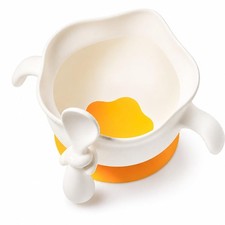 Baby Suction Bowl with Spoon, Silicone Toddler Bowl for Baby Led Weaning