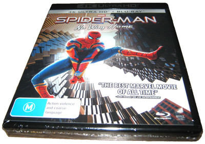 Spider-Man: No Way Home - New Sealed 4K Ultra HD Blu-Ray - Region B