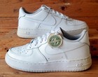 Nike Air Force 1 Low Leather Sneaker UK3/US3,5Y/EU35,5 314192-102 Triple White