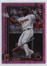 2025 Topps Series 1 Pink Holo Foil Jhonkensy Noel #24 0md