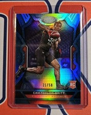 2022 Panini Certified Cam Taylor-Britt Mirror Teal 21/50  #188 Rookie RC