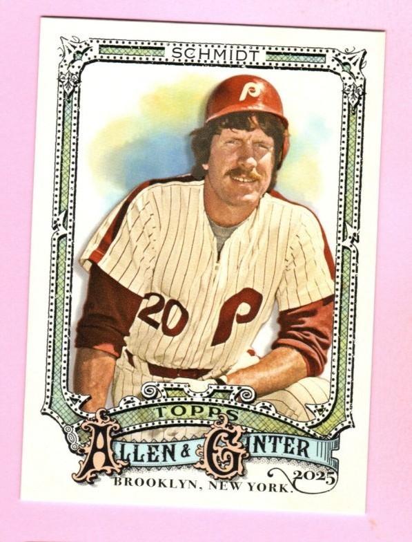 2025 Topps Allen & Ginter #40 Mike Schmidt Philadelphia Phillies