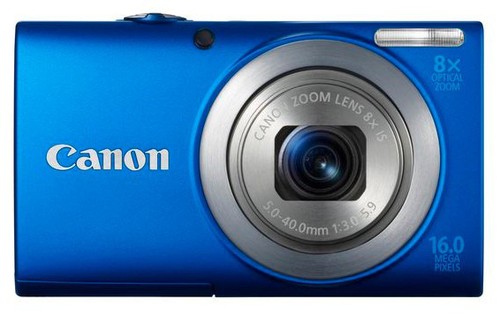 Canon PowerShot A4000 IS 16.0MP Digital Camera - Blue