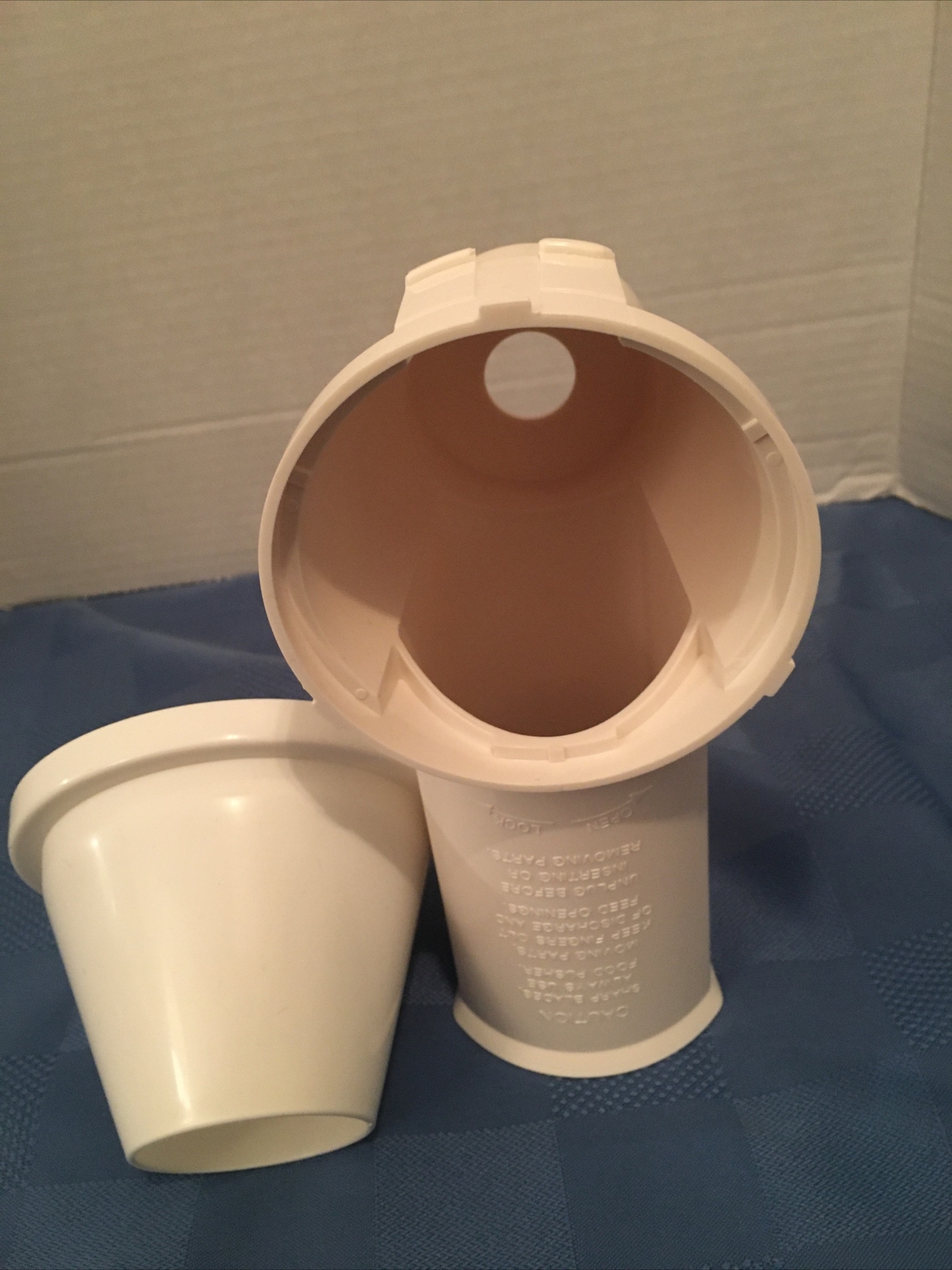 Presto Professional Salad Shooter Food Chute & Cone Parts For Model: 0297001