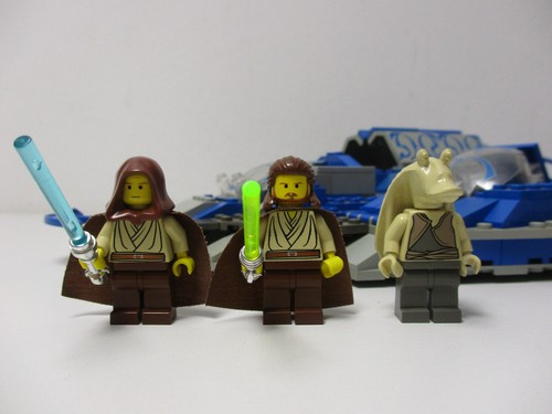 ( AH/8 ) Lego Star Wars Episode 1 Gungan Sub 7161 mit OVP und BA 100% Komplett - 第 8/15 張圖片