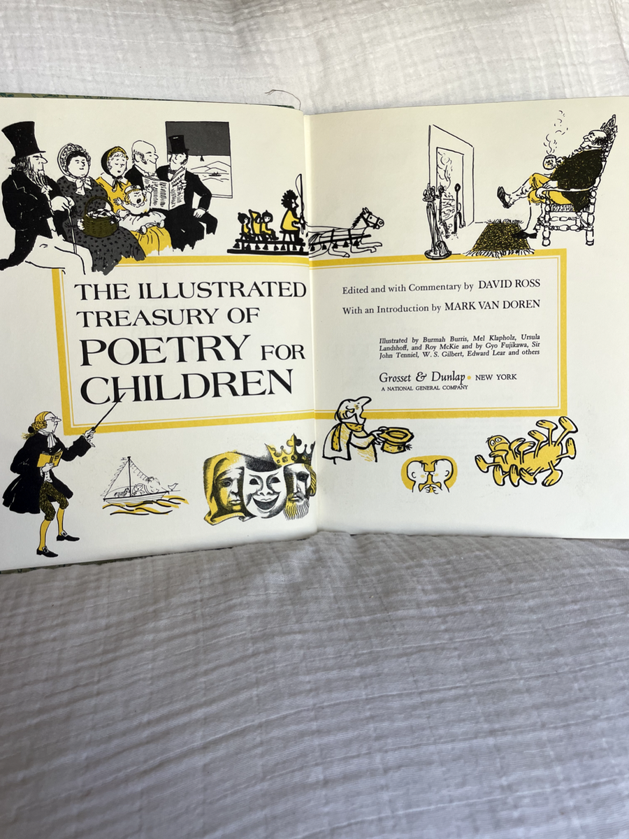 寄付　MacmillanTreasuryof PoetryforChildren Treasury of Poetry for Children Selected by Susie Gibbs