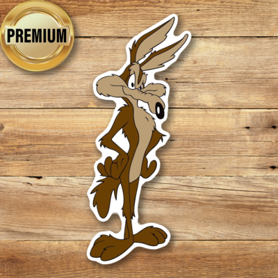 Wile Coyote Cartoon Sticker Decal laptop wall car phone | eBay