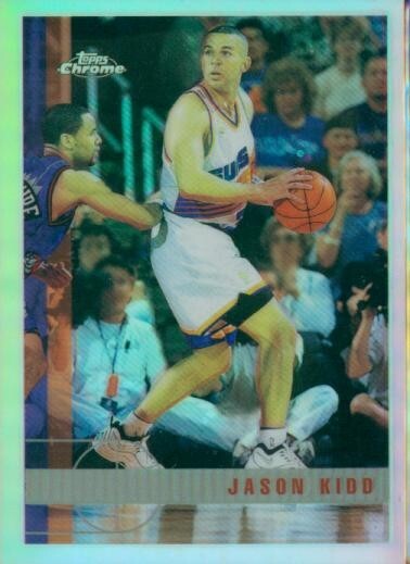 1997-98 Topps Chrome Refractor: # 49 Jason Kidd NM-MT OR BETTER
