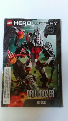 lego hero factory drilldozer