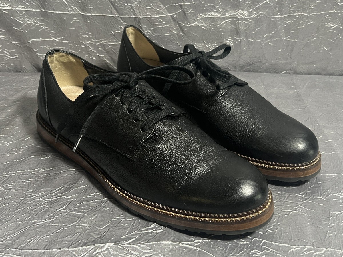 Scholls Original Collection Black Leather Upper Mens Casual Shoes Size  11 M