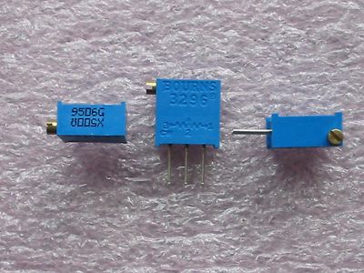 3 x 3296X-001-501 500Ohm Trimmpotentiometer von BOURNS